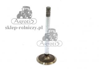 Zawór ssący John Deere fi 46mm L=131mm 30 stopni - R83071 R89219