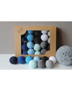 Cotton Balls Blackness Blue 35 szt.