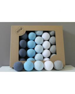 Cotton Balls Blue Wind 20