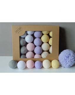 Cotton Balls Lila Pastel 10 szt.