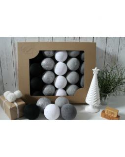 Cotton Balls Silver Winter 50 szt.