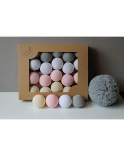 Cotton Balls White Pastel 10 szt.