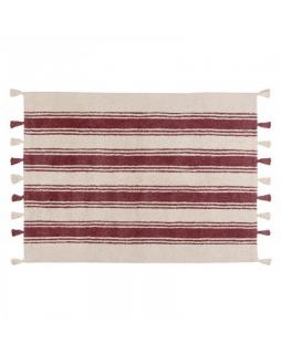 Dywan bawełniany Stripes Marsala