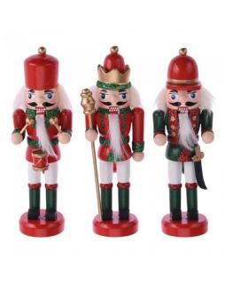 Figurka drewniana 3 szt. Nutcracker