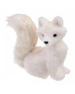 Figurka - lisek polarny 26 cm KITSUNE