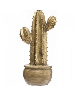 Figurka ozdobna złota Cactus Wzór 1