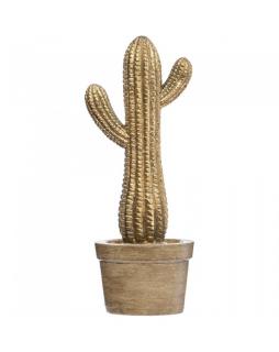 Figurka ozdobna złota Cactus Wzór 3
