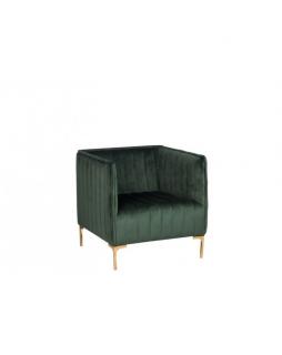 Fotel Velvet Green