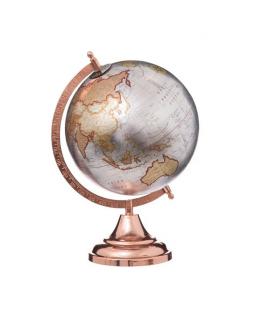 Globus dekoracyjny różowe złoto 33 cm