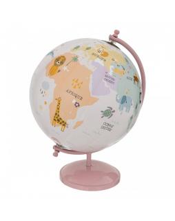 Globus dla dzieci GLOBIT Różowy
