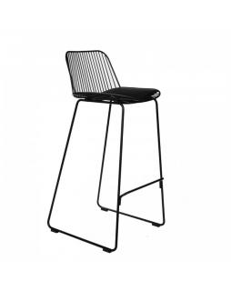 Krzesło barowe Dillix Czarny