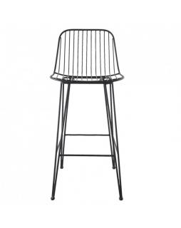 Krzesło barowe metalowe Milazo