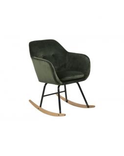 Krzesło bujane Emilia VIC Zielony