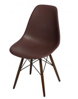 Krzesło Comet brązowe bukowe/Brązowe Drewno brązowe
