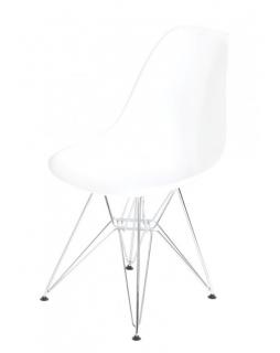 Krzesło Comet chrome white