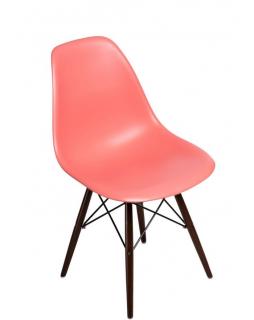 Krzesło Comet dark peach bukowe/Brązowe Drewno brązowe