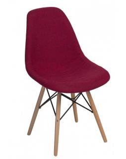 Krzesło Comet DUO czerwone Drewno bukowe