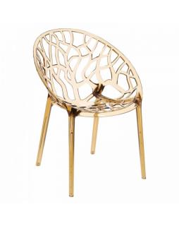 Krzesło Coral Amber - poliwęglan
