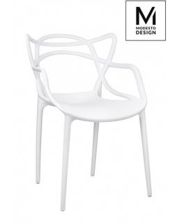 Krzesło Hilo - polipropylen Biały