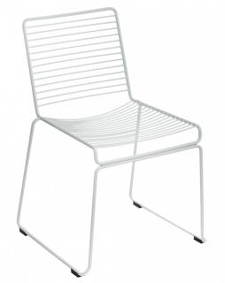Krzesło metalowe Rod Soft Biały