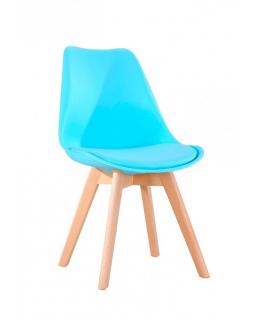 Krzesło Nord Oak Modesto Niebieski