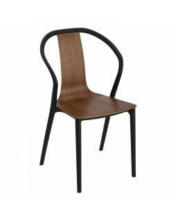 Krzesło nowoczesne Ellis Orzech