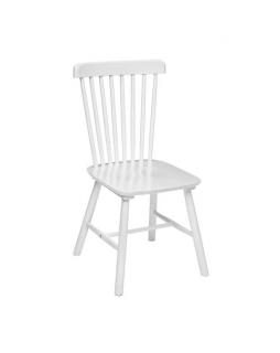 Krzesło patyczak drewniane Nordic Biały