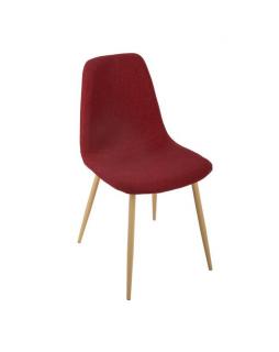 Krzesło tapicerowane COMFORT Czerwony