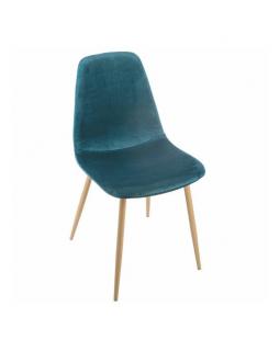 Krzesło tapicerowane COMFORT Niebieski