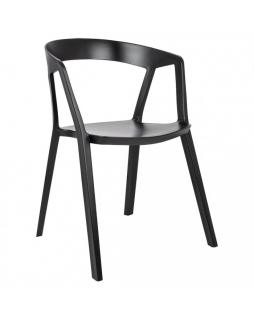 Krzesło VIBIA - polipropylen Czarny
