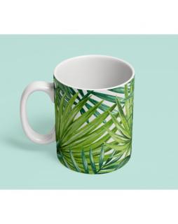 Kubek ceramiczny Palm Leaves III