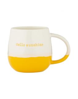 Kubek z kamionki 340 ml 'Hello sunshine'