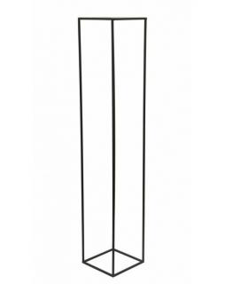 Kwietnik metalowy 130 cm Czarny