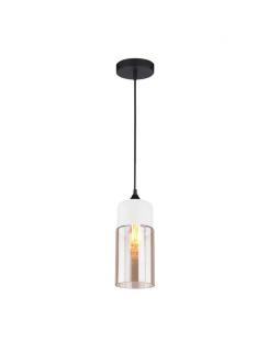 Lampa Manhattan Chic 4 White/Amber