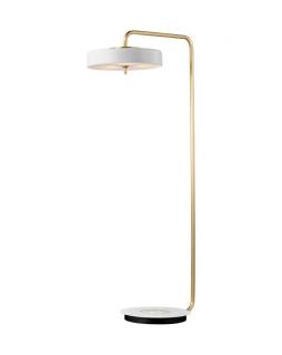 Lampa podłogowa Artis Floor biało-złota