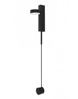 Lampa ścienna CLARID BLACK czarna