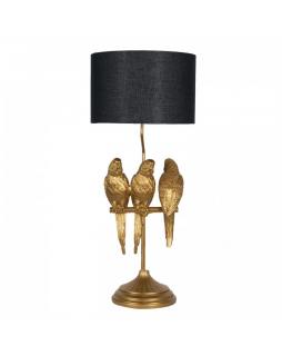 Lampa stołowa Parrots gold 79 cm