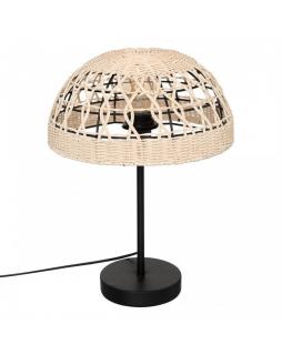 Lampa stołowa z dekoracyjnym kloszem 41,5x30 cm ROMY