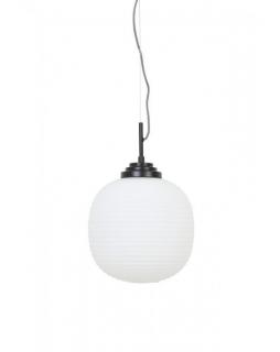 Lampa wisząca ceramiczna karbowana