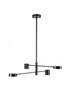 Lampa wisząca CLEX - 4P LED czarna 100 cm