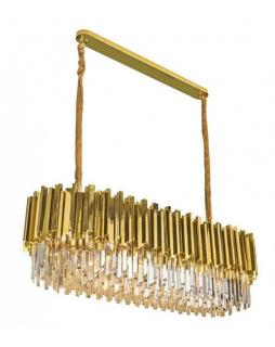 Lampa wisząca Imperium Gold/Silver 90 cm Złoty