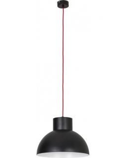 Lampa wisząca Loft black-red