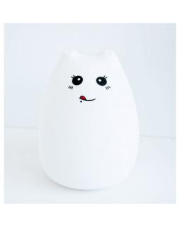 Lampka silikonowa Kotek z języczkiem