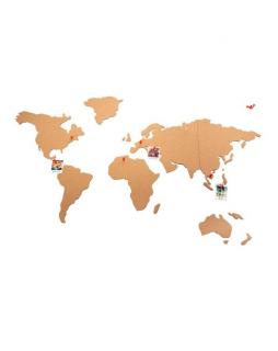 Mapa Świata korkowa 102x50 cm