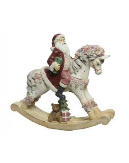 Mikołaj na koniu na biegunach UMAI