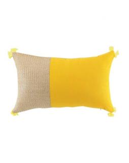Poduszka dekoracyjna 30x50 LASAU Żółty