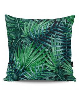 Poduszka dekoracyjna Dark Palm Leaves I 40x40