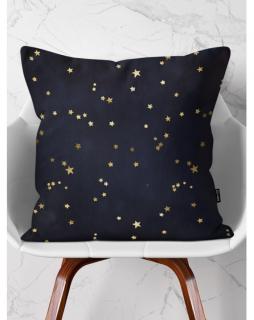Poduszka dekoracyjna Stars  Czarny