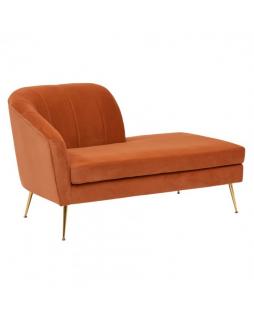 Sofa dwuosobowa aksamitna Amber Boudoir 144 cm