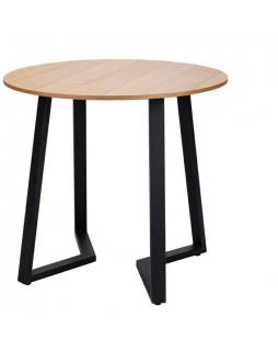 Stół Tavolia 80 cm- blat MDF, podstawa metalowa